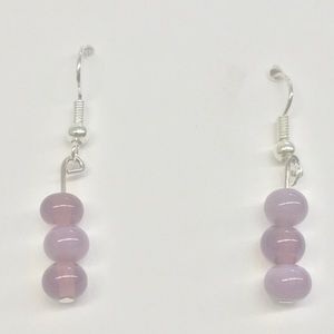 Nwt boutique glass earrings